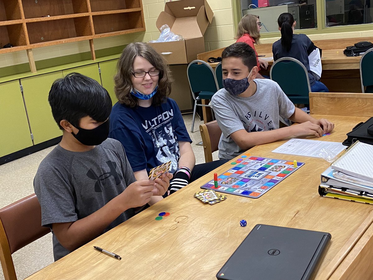 CornerMS_BizEd's tweet photo. What a fun way to learn about safety and FOD! We are loving the new We Build It Better Curriculum at @CornerMiddle. Thank you @JEFCOCareerTech!! #webuilditbetter https://t.co/ibFBgQ6Uvq