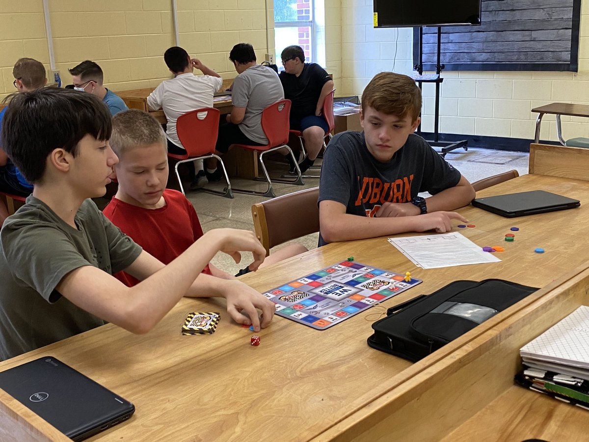 CornerMS_BizEd's tweet photo. What a fun way to learn about safety and FOD! We are loving the new We Build It Better Curriculum at @CornerMiddle. Thank you @JEFCOCareerTech!! #webuilditbetter https://t.co/ibFBgQ6Uvq