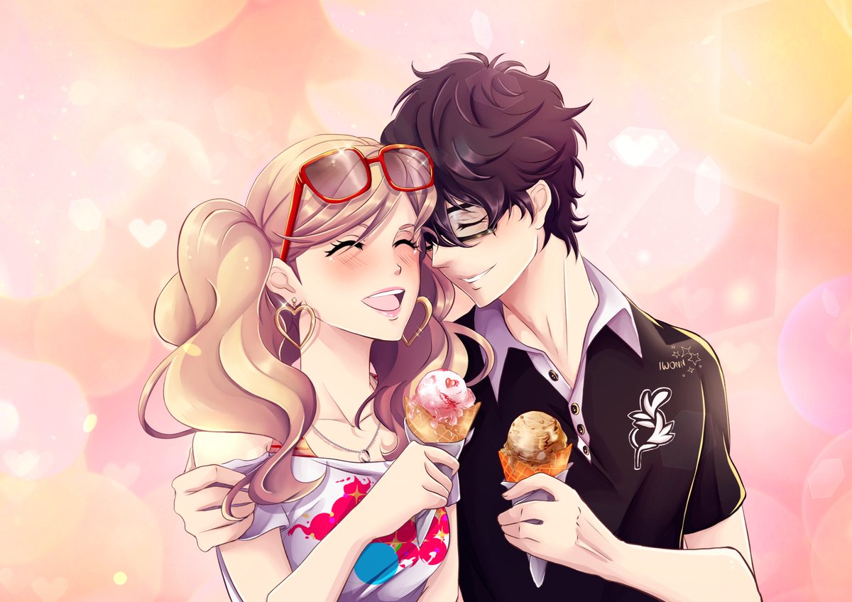 iwonn_arts's tweet photo. ✨For #shuann weekend event 🍦✨
Commissioned by @eiranerys~! ☺️

#Persona5 #commission #commissionsopen https://t.co/wb1XavxPK7