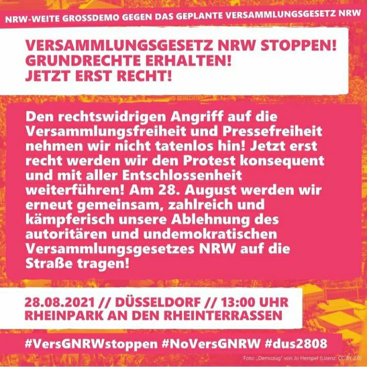 ❗️Samstag ❗️
Gemeinsame Anreise ab Münster - wir treffen uns um 10 Uhr am Hauptbahnhof (Bahnhofsvorplatz)!