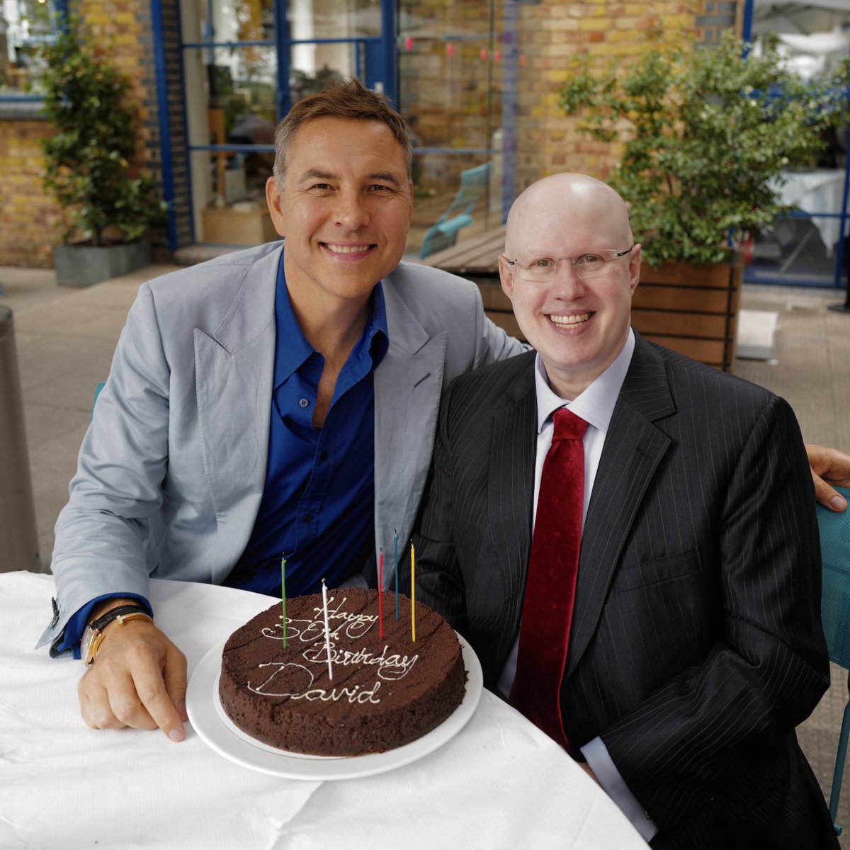 ‘I am now the chubby one ⁦<a href="/RealMattLucas/">Matt Lucas HQ</a>⁩ ‘. David x