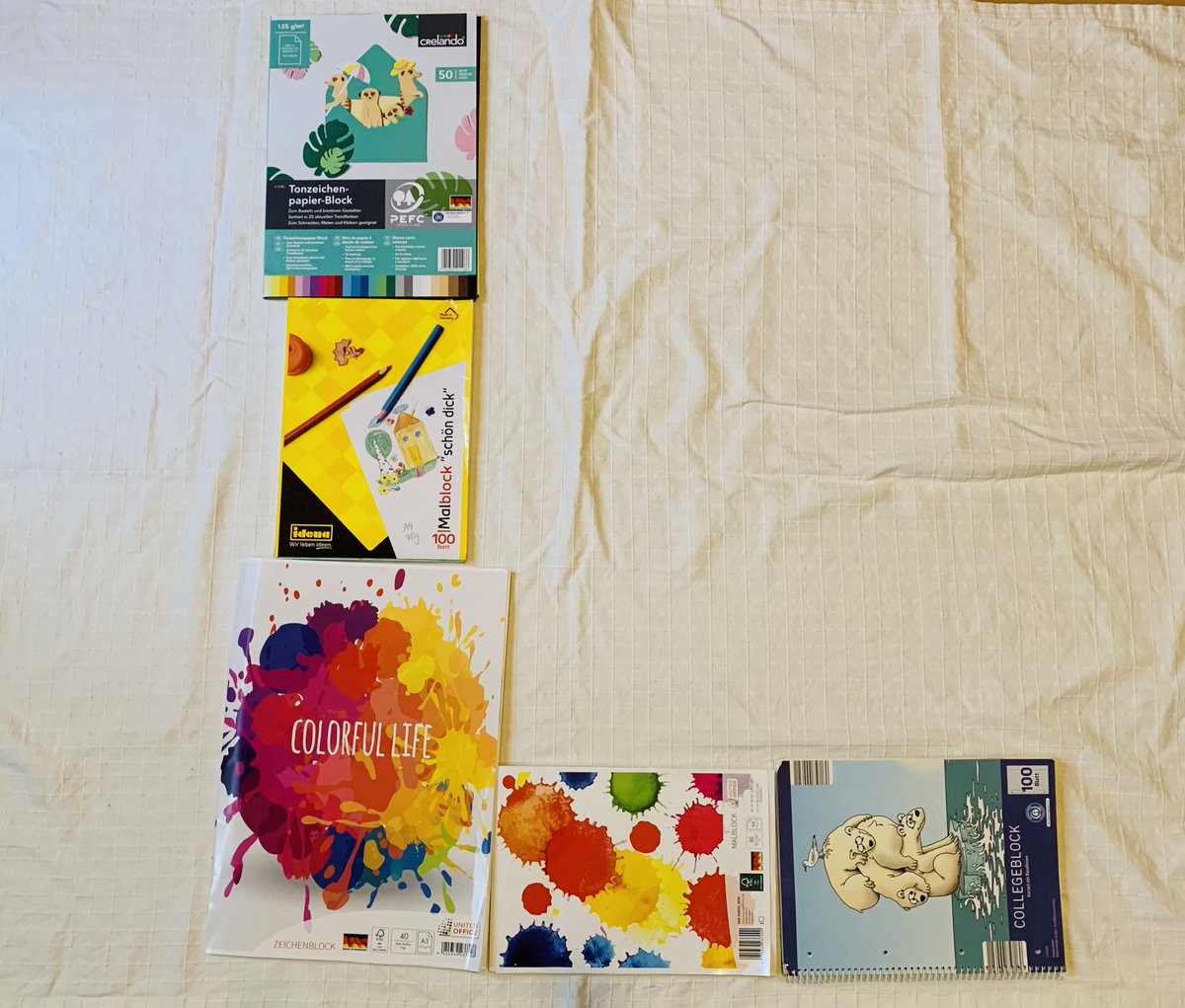 DanielleBoochs's tweet photo. The next two #LettersForMisha are „L“ : art supplies for our kindergarten in town . With most parents being back to work they need all they can get to entertain the kids. #HappyBirthdayMishaCollins https://t.co/aTrsn7UTr4