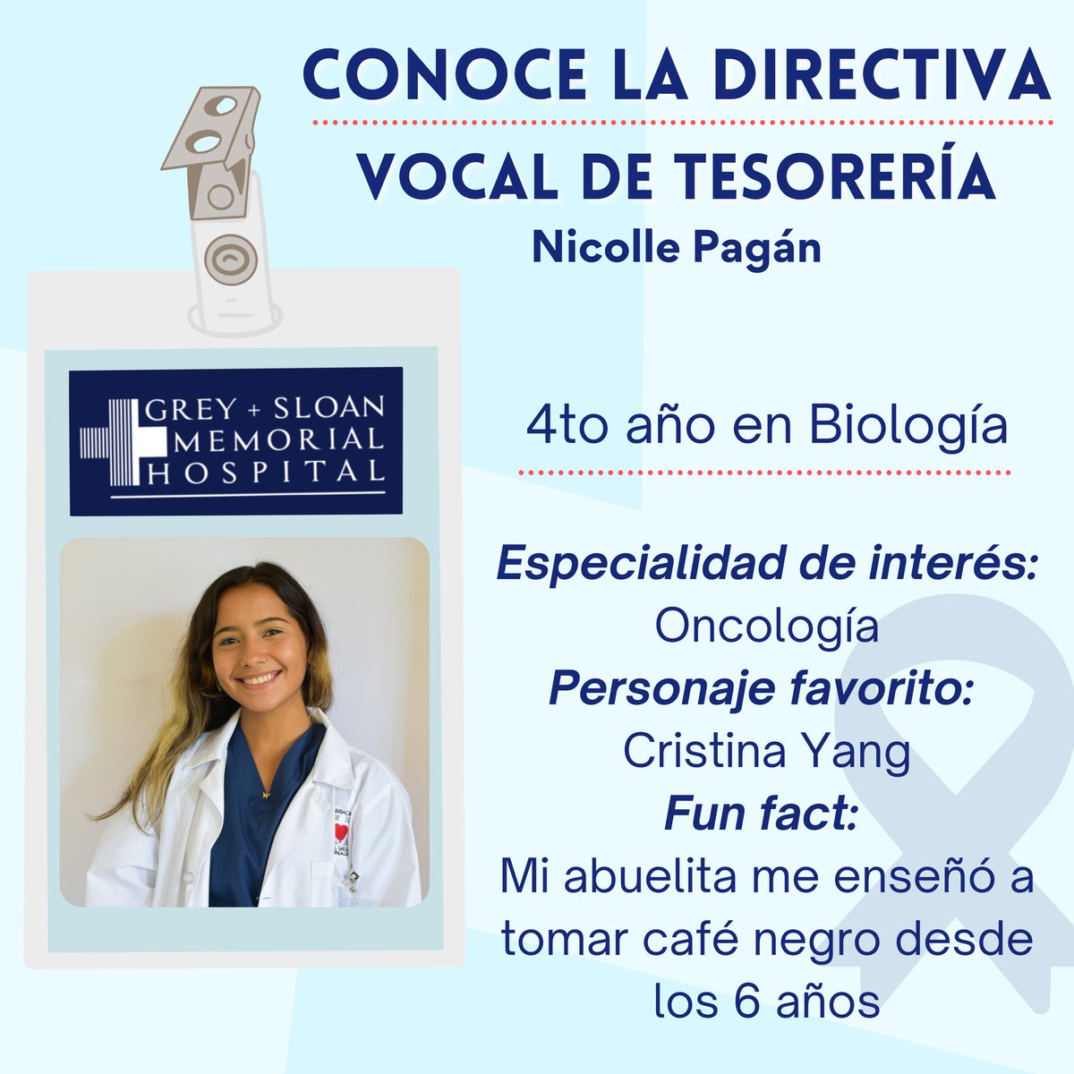 CPM_RUM's tweet photo. ¡Saludos CPMianos! Como parte de nuestro inicio, queremos presentarles a cada uno de nuestros miembros de la directiva para que conozcan un poquito más sobre ellos. Para comenzar tenemos nuestro 5 vocales✨🩺 https://t.co/cxE08paT9G