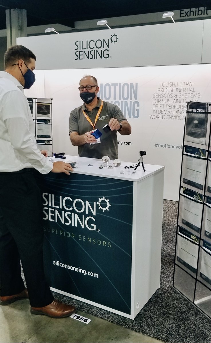 SiliconSensing's tweet image. It was good to finally be back at #Xponential
Thank you once again,
@AUVSI, for pulling off such an incredible show and letting us immerse ourselves in all things unmanned.
#XPO21 #MotionEvolution