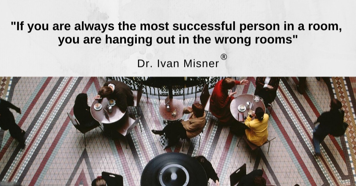 IvanMisner's tweet photo. Networking Up: Connecting with Successful People

To network up, you need to surround yourself with successful people (however you define success). Remember, there is generally room at the top.
#ivanmisner #networkingup

https://t.co/2LfiFrMTQz https://t.co/qe1MdfJnjf