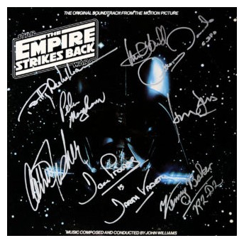 CHECK OUT OUR COLLECTION OF ORIGINAL MOTION PICTURE SOUNDTRACKS!
https://t.co/5xay35nEmq
Star Wars – The Empire Strikes Back 
Hand-signed by: Harrison Ford, Carrie Fisher, Mark Hamill, Anthony Daniels, Kenny Baker, Peter Mayhew, Billy Dee Williams, and Dave Prowse.
#starwars https://t.co/D6hGhFlLHH