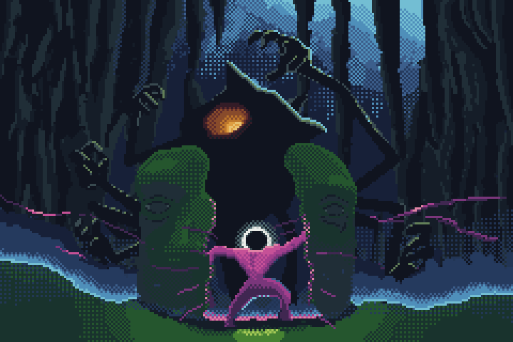 deuspotato's tweet photo. Finished working on this #pixelart #fanart for @Play_GRIME.
This #Videogame is super hard and very pretty, go check it on steam! https://t.co/mWvmYpZ9mZ