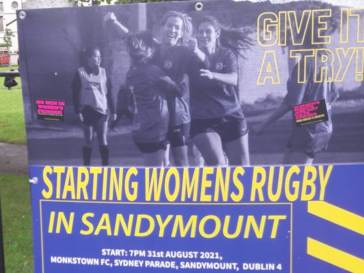 StickerwomenIRL's tweet photo. Women! Why not take up #rugby? It's good for you, physically &amp; mentally!

Unless of course males who say they're women are allowed play against you.

Then you might well end up 'folded like a deckchair' 👇 

https://t.co/5hUGMHkZmB

#NoMenInWomensSports #StickerwomanIRL https://t.co/usjtRUFHZF