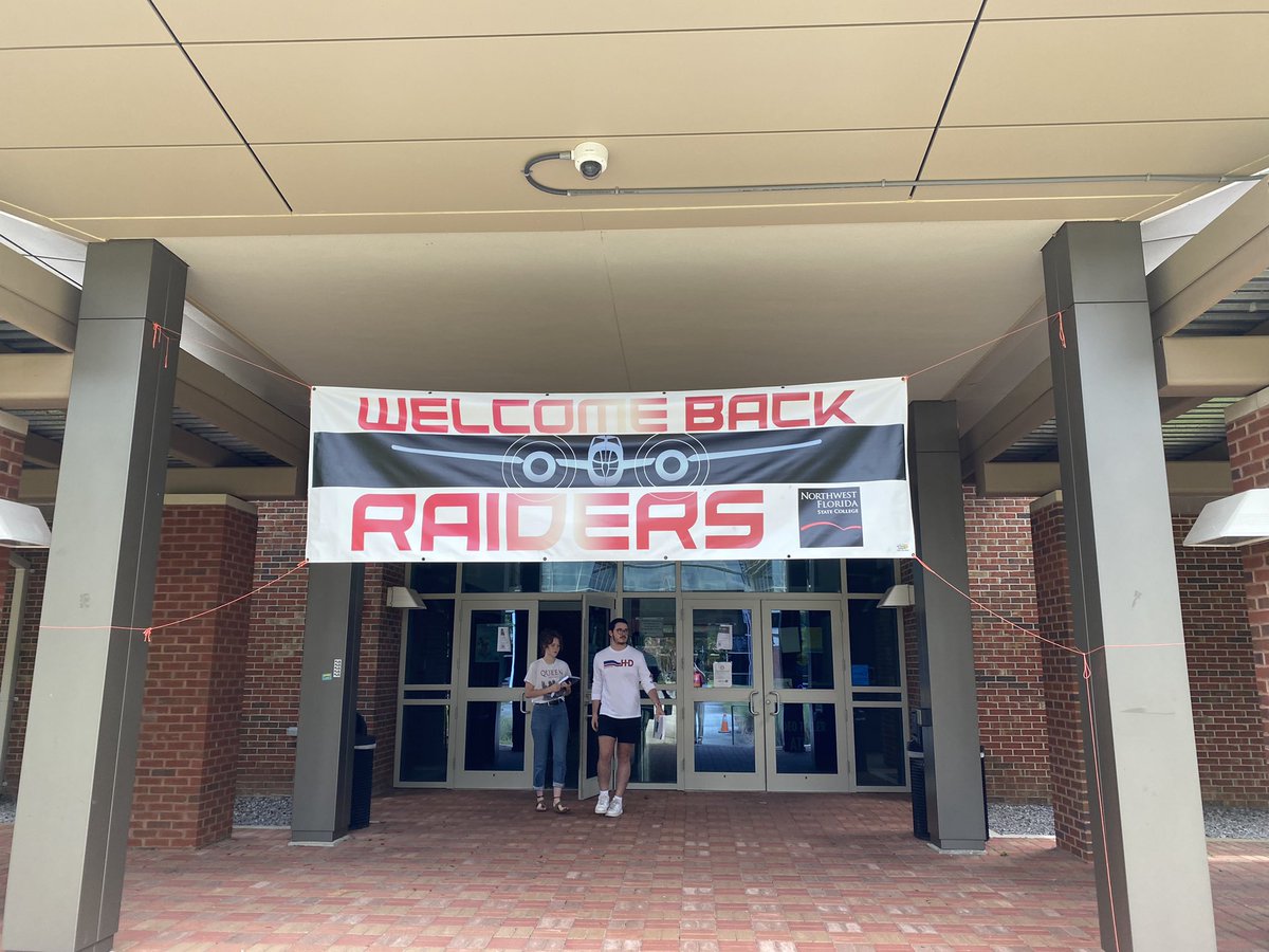 There’s just something special about the start of the Fall Semester on a college campus! Welcome Back, Raiders! <a href="/nwfstatecollege/">Northwest Florida State College</a>