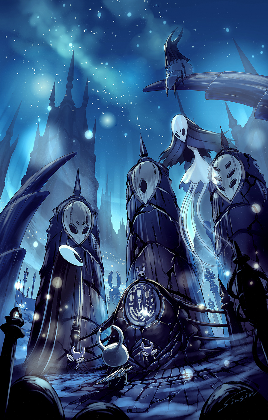Sin Sin ファンアートを描きます ホロウナイトが好きです 作品の更新は非常にゆっくりですがよろしければ ド直球に言いますがフォローしてください T Co Ox12wnsve7 Twitter
