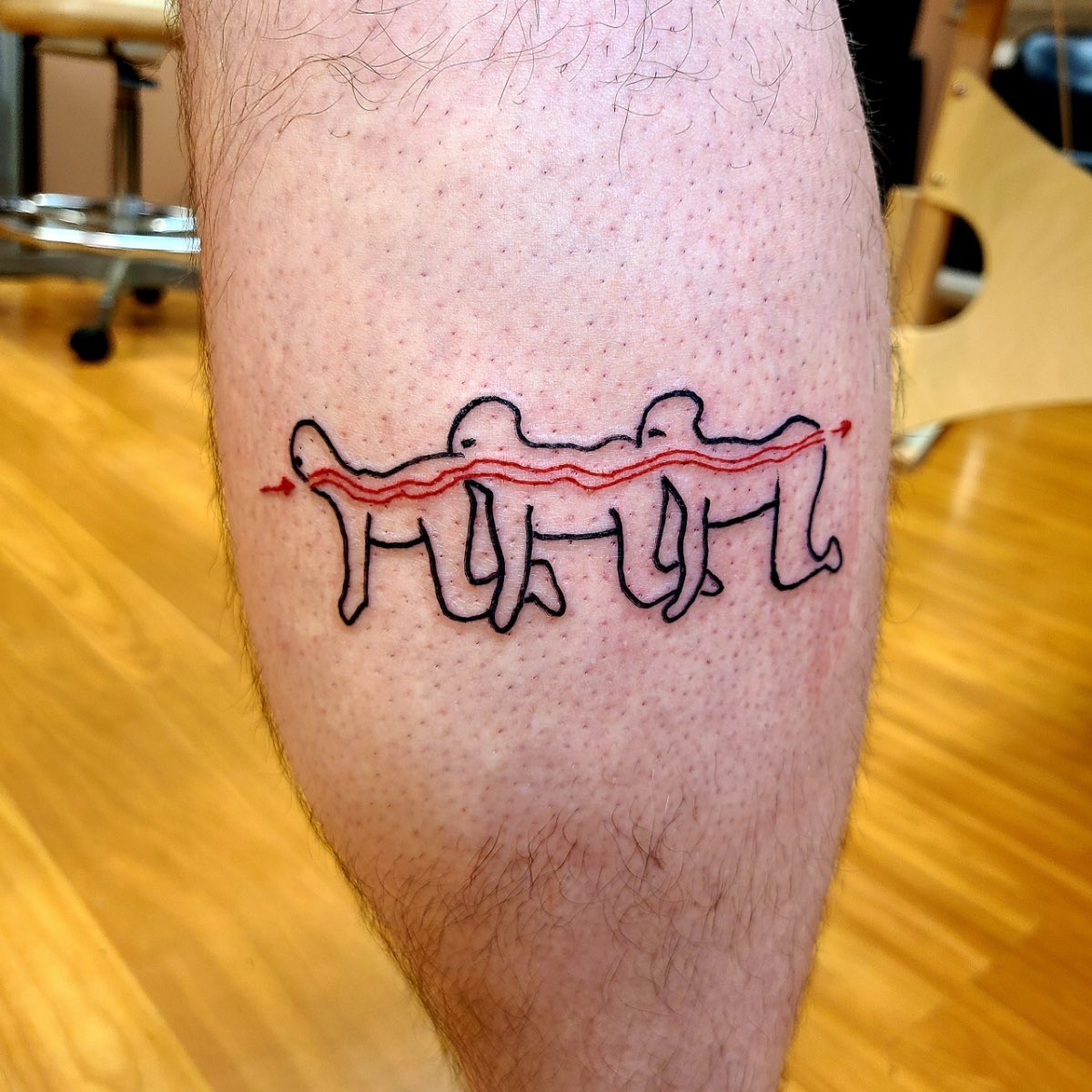 Human Centipede Tattoos
