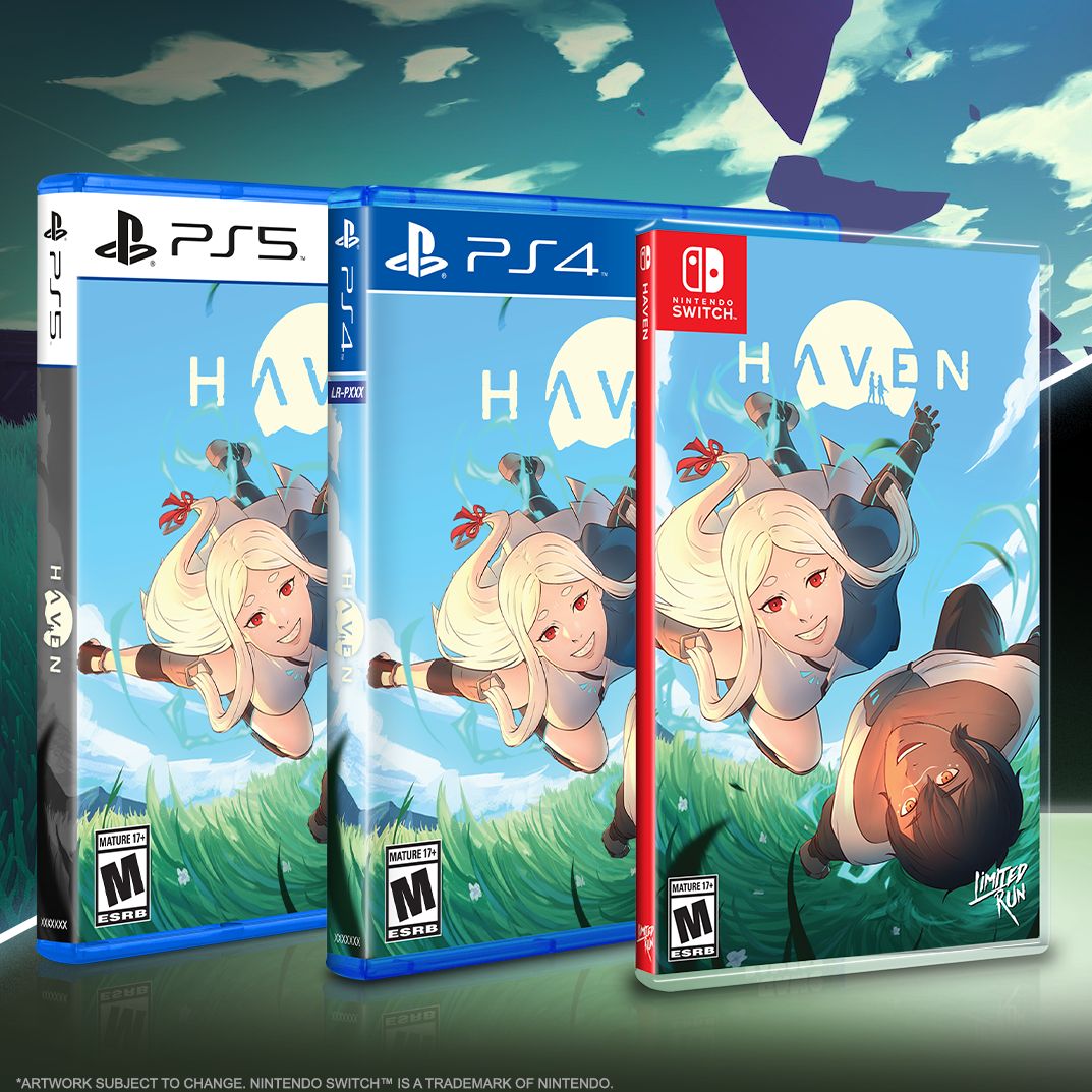 You can now pre-order your Haven Physical Editions with <a href="/LimitedRunGames/">Limited Run Games</a>! The classic &amp; collector's editions are available on Nintendo Switch, PS4 and PS5. 

Check them out: linktr.ee/tgbhaven