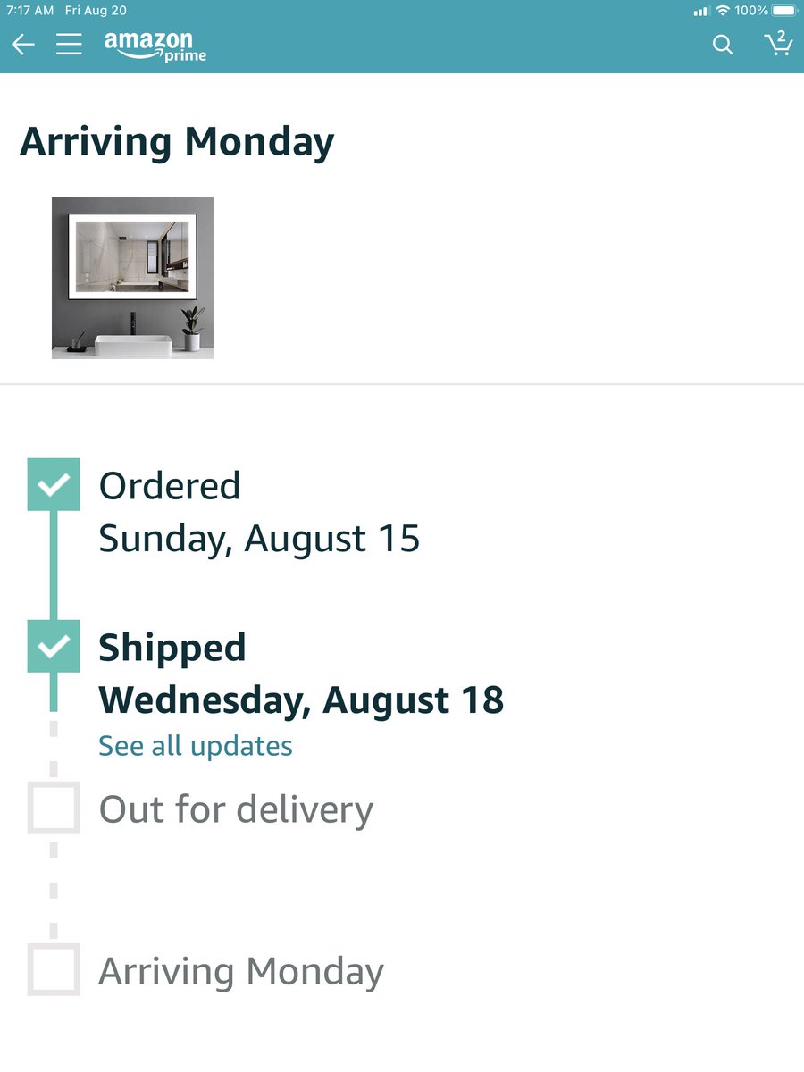 Remind me why I bother to pay <a href="/Amazon/">Amazon</a> #AmazonPrime? I order something that’s supposed to be delivered on Thursday and instead it is shipped late and then shows Monday delivery without any indication of delay or apology. I guess this is just how you treat your paying customers.