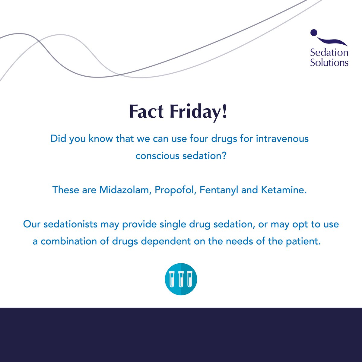 sedationdocs's tweet image. The most commonly used drug for intravenous conscious sedation is Midazolam, which belongs to the same family of drugs as Valium💉
•
In order to produce a better quality of sedation, our sedationists may decide to use a combination of drugs in controlled and titrated doses📊