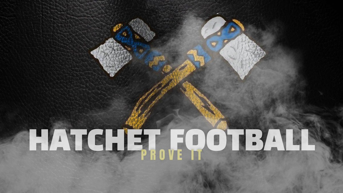 Game Day!
Hatchets vs <a href="/Hodag_Football/">Rhinelander Football</a> 
Hatchet Field
7:00 pm

#gohatchets #PROVEIT