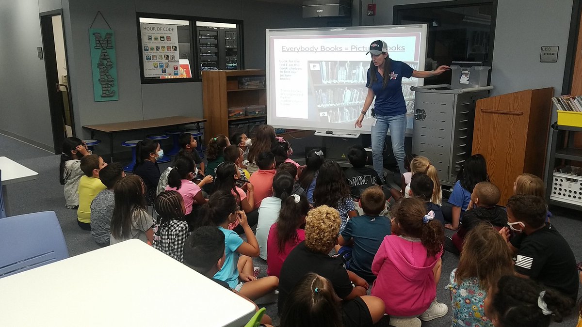 Best day ever!!! The library is open for in person visits! Thank you <a href="/MrsAColwell/">Audrey Colwell</a> <a href="/ElizabethPurki2/">Elizabeth Purkiss</a> #prideinside2122