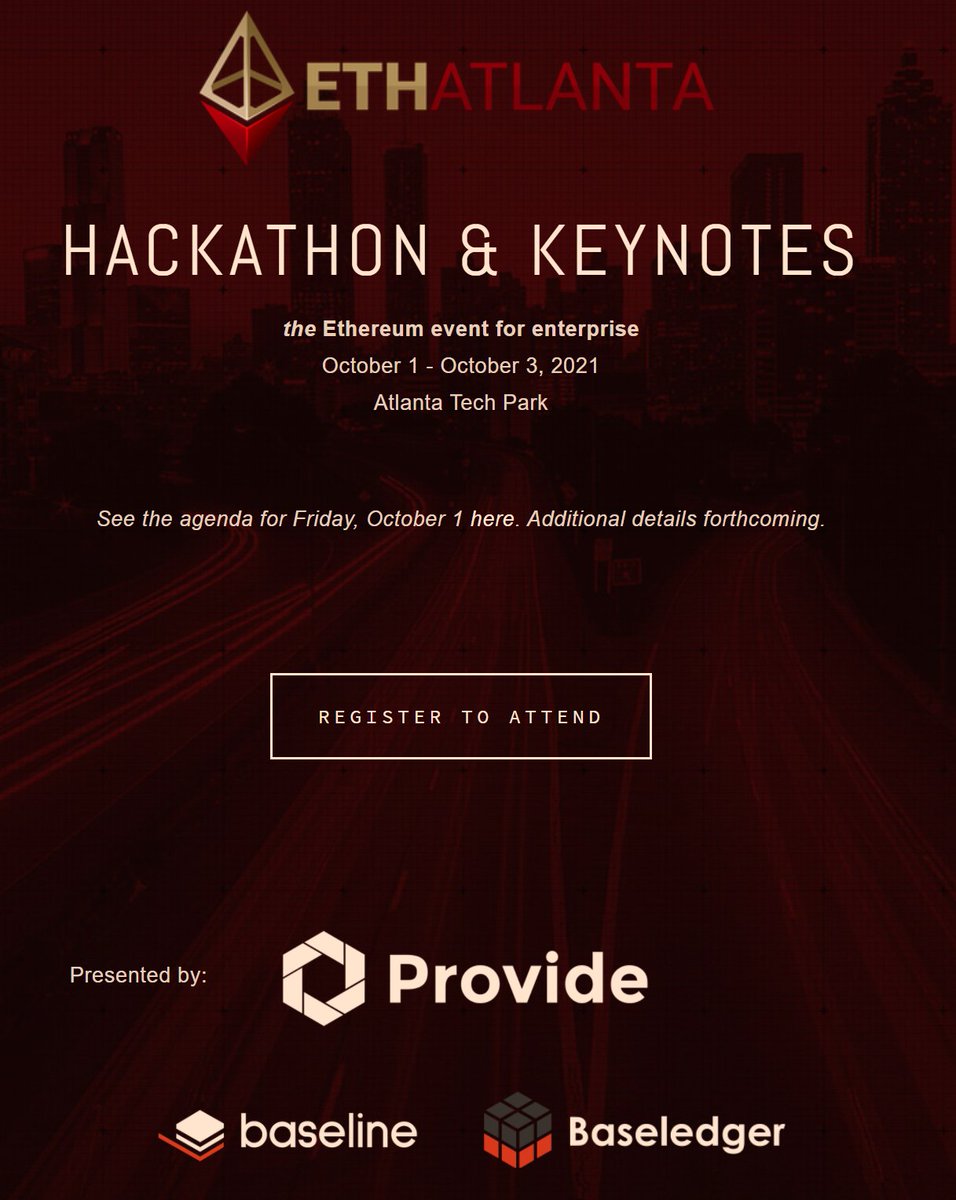 OnChainAlex's tweet image. The Friday lineup for @eth_atl is nuts. ethatl.com 

@Microsoft, @EY_US, @ConsenSys, @CocaCola, @splunk, @servicenow, @UnibrightIO  @bsnbase, @synadia, @nats_io, @provideplatform, @baselineproto 

$UBT #ETH #blockchain #SynchronizeErrthang