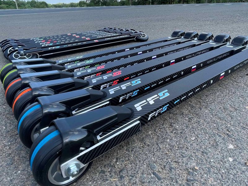 Новые лыжероллеры ручной работы FFS в Rikkir-Sport skisport.ru/news/rollerski…