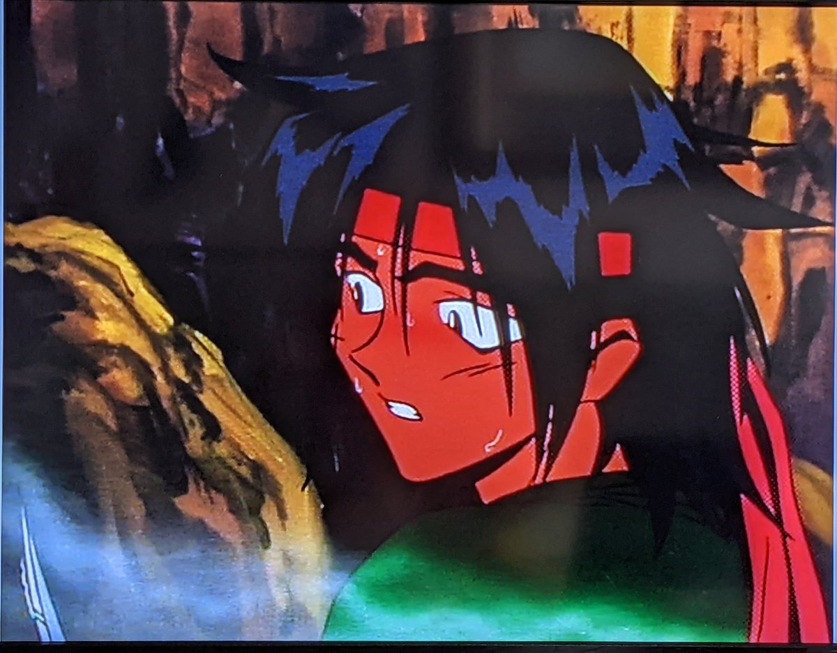 今日の機動武闘伝 #Gガンダムの セル画 (飛び連、動画付) 第19話「激闘