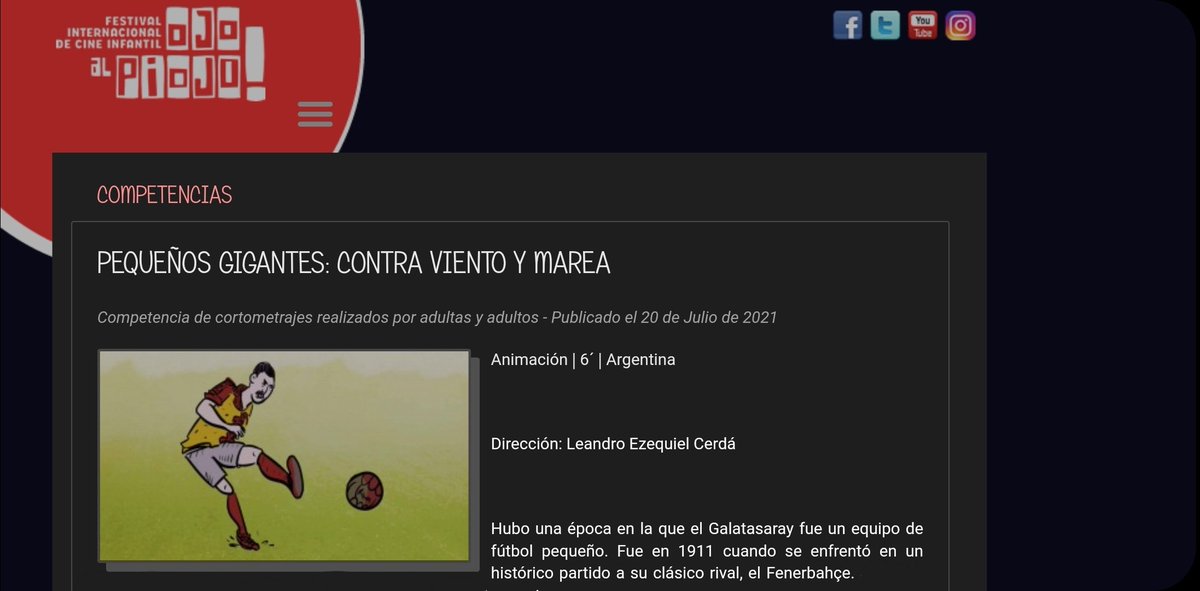 Pequeños Gigantes - Serie de Cortometrajes tweet media