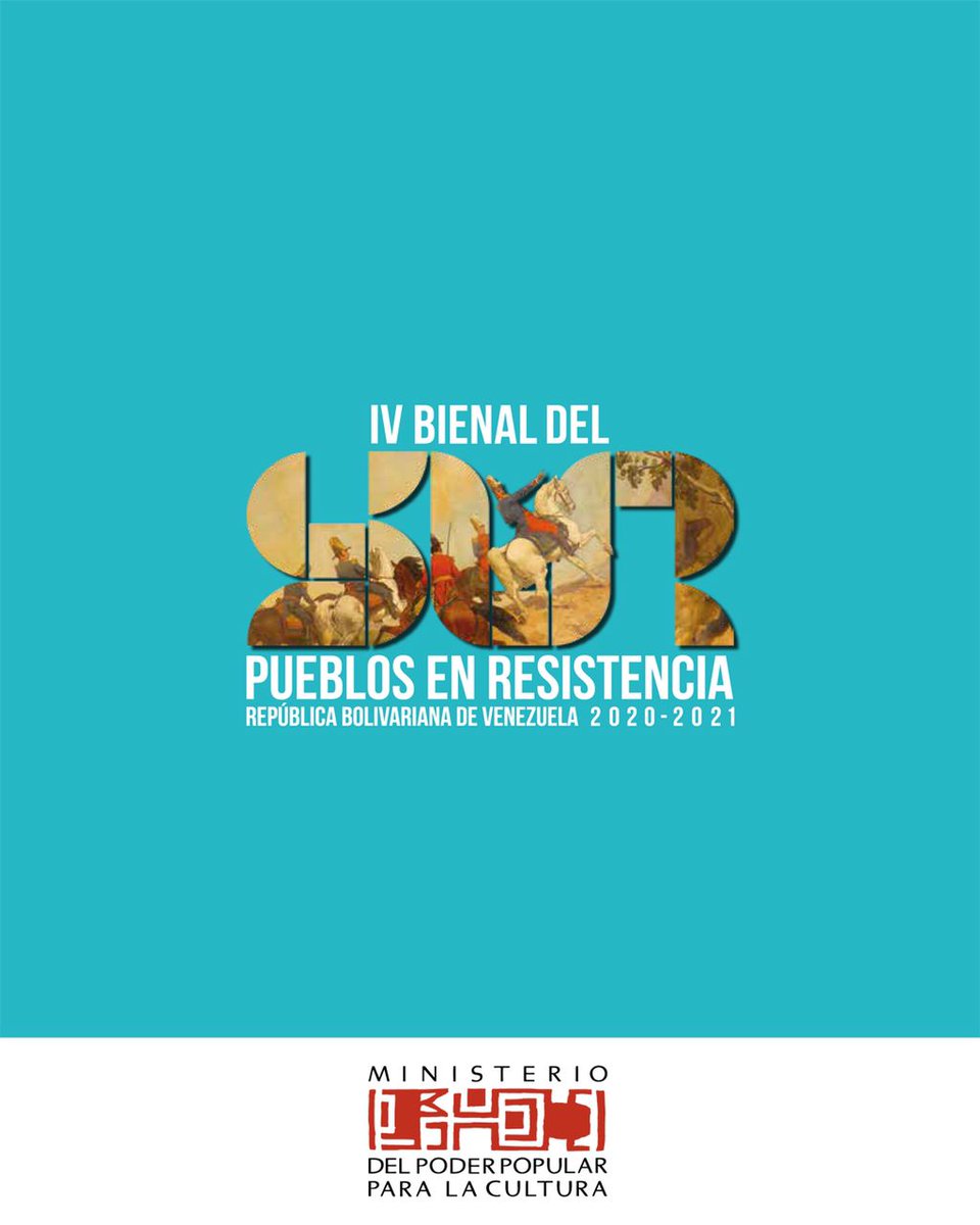 Comparto el Catálogo de la IV Bienal del Sur “Pueblos en Resistencia”, que muestra parte de la belleza y la diversidad presente en las expresiones artísticas de nuestros pueblos. La cultura y el arte, como elementos movilizadores de la conciencia. ==> bit.ly/3y2ZeWX