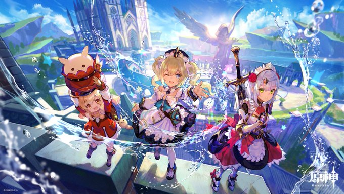 原神 Genshin 公式 Genshin 7のイラスト 原神 Genshin 公式 Genshin 7のイラスト
