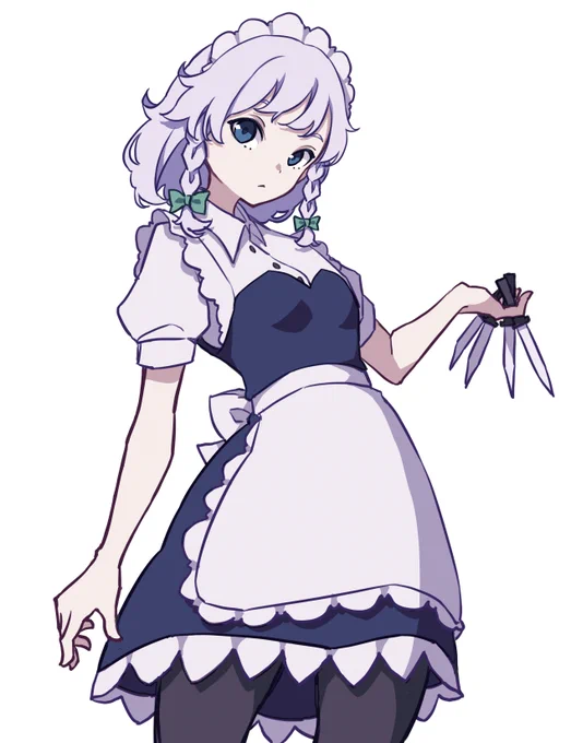 #深夜の真剣お絵描き60分一本勝負 
フリー 咲夜 