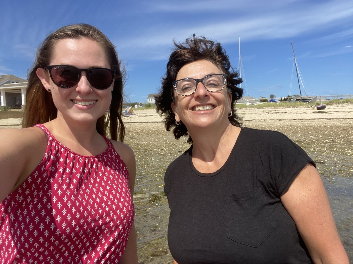 I think the beach might be my new favorite spot to talk about market research. So great to start having in-person meetings again! Looking forward to the upcoming conference season and seeing more of <a href="/julie1research/">Julie K</a> #mrx