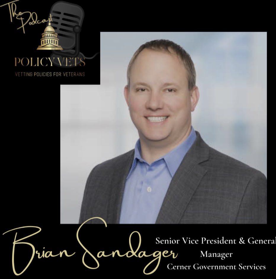 PolicyVets's tweet photo. What is happening with the Cerner rollout at VA and DOD? Find out on this episode of #PolicyVetsPodcast with guest @BrianSandager @Cerner Senior VP &amp; GM &amp; Chairman @DavidShulkin &amp; ED of #PolicyVets @louiscelli - https://t.co/P4N1vkOiQy

#veterans #podcasts #advocate #VA https://t.co/B5fR2EAi8o