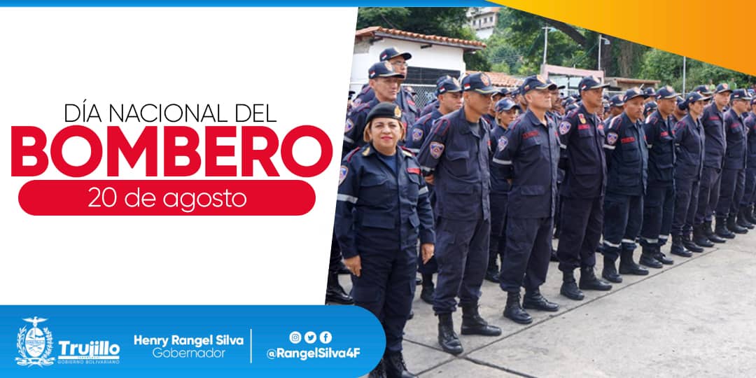 Felicidades a los bomberos y bomberas en su Día Nacional, guerrer@s que trabajan con lealtad y compromiso cuidando integralmente a nuestro pueblo. Ellos son héroes y heroínas anónim@s que merecen ser honrad@s.

¡Mi cariño fraterno!