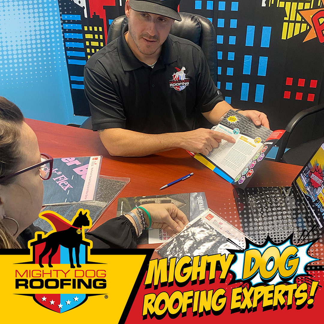 𝐌𝐈𝐆𝐇𝐓𝐘 𝐃𝐎𝐆 𝐑𝐎𝐎𝐅𝐈𝐍𝐆 𝐡𝐚𝐬 𝐨𝐯𝐞𝐫 𝟐𝟎 𝐲𝐞𝐚𝐫𝐬 𝐨𝐟 𝐞𝐱𝐩𝐞𝐫𝐢𝐞𝐧𝐜𝐞.
Whether you need to repair your roof flashing or shingles, or you need a full roof replacement,
our expert roofing technicians are here to help every step of the way. #mightydogroofing