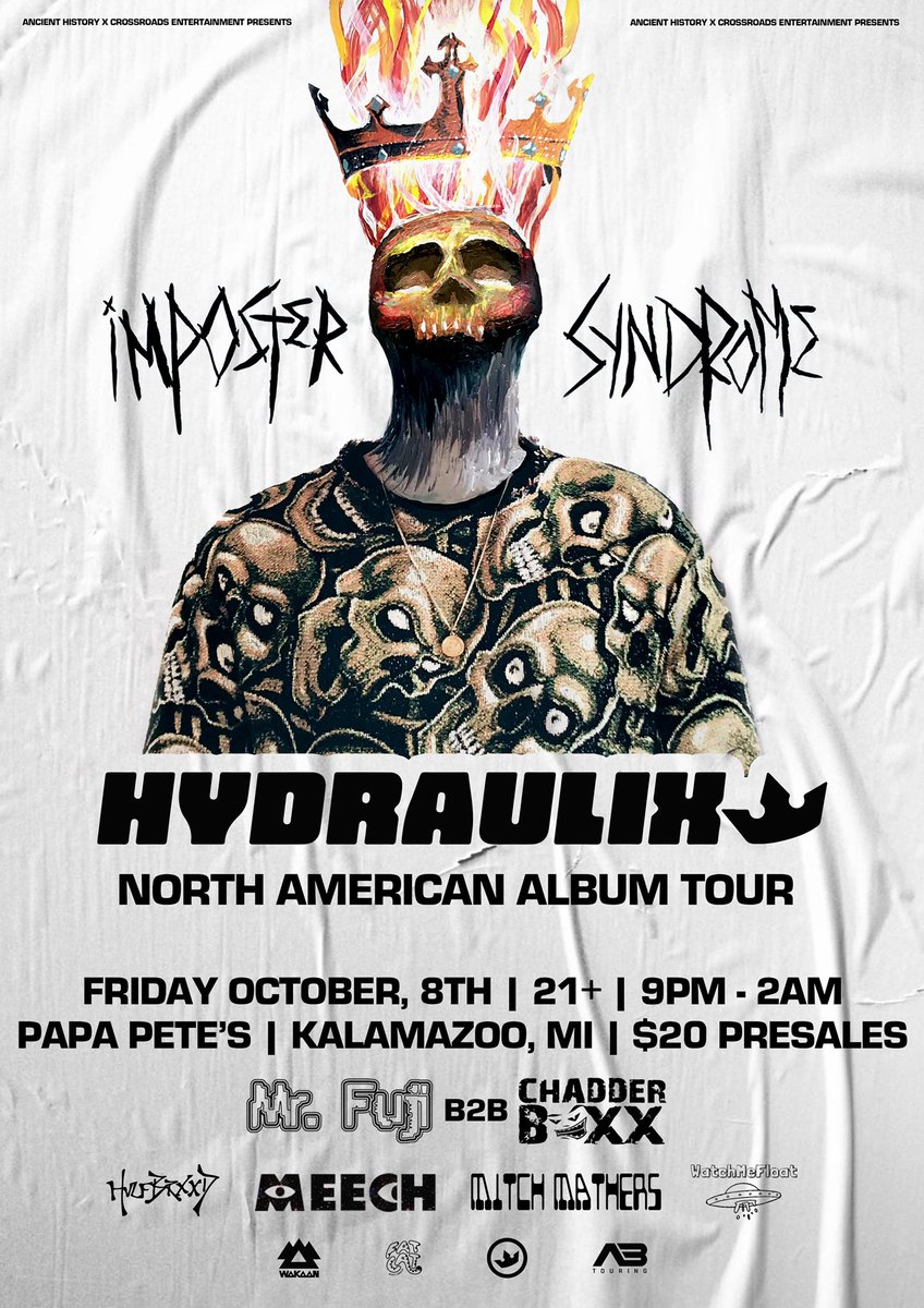 All the shows coming up at Papa Pete’s the next two months! Make sure to snag tickets from either the local DJs or the eventbrite link below ⚠️⚠️