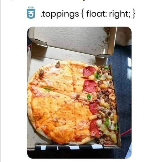 richcampbell's tweet photo. When CSS makes the joke, rather than being the joke... https://t.co/1oioxnW9jQ