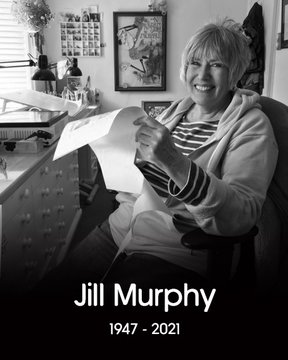 0013ellie's tweet photo. RIP Jill Murphy, we have lost another Gem in the industry ! We will a terribly miss you! let's get #worstwitch @worstwitchlive back on stage and back on tv please! Farewell Jill ♡♡ https://t.co/16aEq0219T