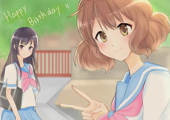 おめでとうー🎂✨
#黄前久美子生誕祭2021
#黄前久美子誕生祭2021 