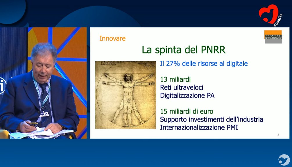MeetingRimini's tweet image. Giorgio #Vittadini illustra spinte e rischi del #PNRR #Meeting21