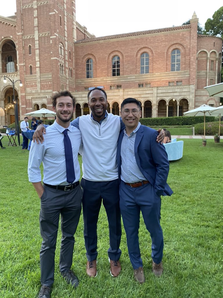 MartinJarmond's tweet photo. About last night…good times meeting so many Bruins last night at the 🏈 kickoff dinner. Thank you for supporting our student athletes! 8 more days!! 💙🐻💛🏈🌹🏈🌹 https://t.co/2vVyJrLT1t