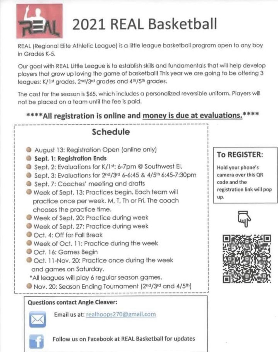 Alright, for those young bucks who  have aspirations of being future Lakers, this is a great place to start. Get signed up and let’s have some fun. #dontwishforitworkforit <a href="/SouthwestLaker/">Southwest Calloway</a> <a href="/EastElemLakers/">East Calloway Elementary</a> <a href="/NorthElemLakers/">North Calloway Elementary</a>