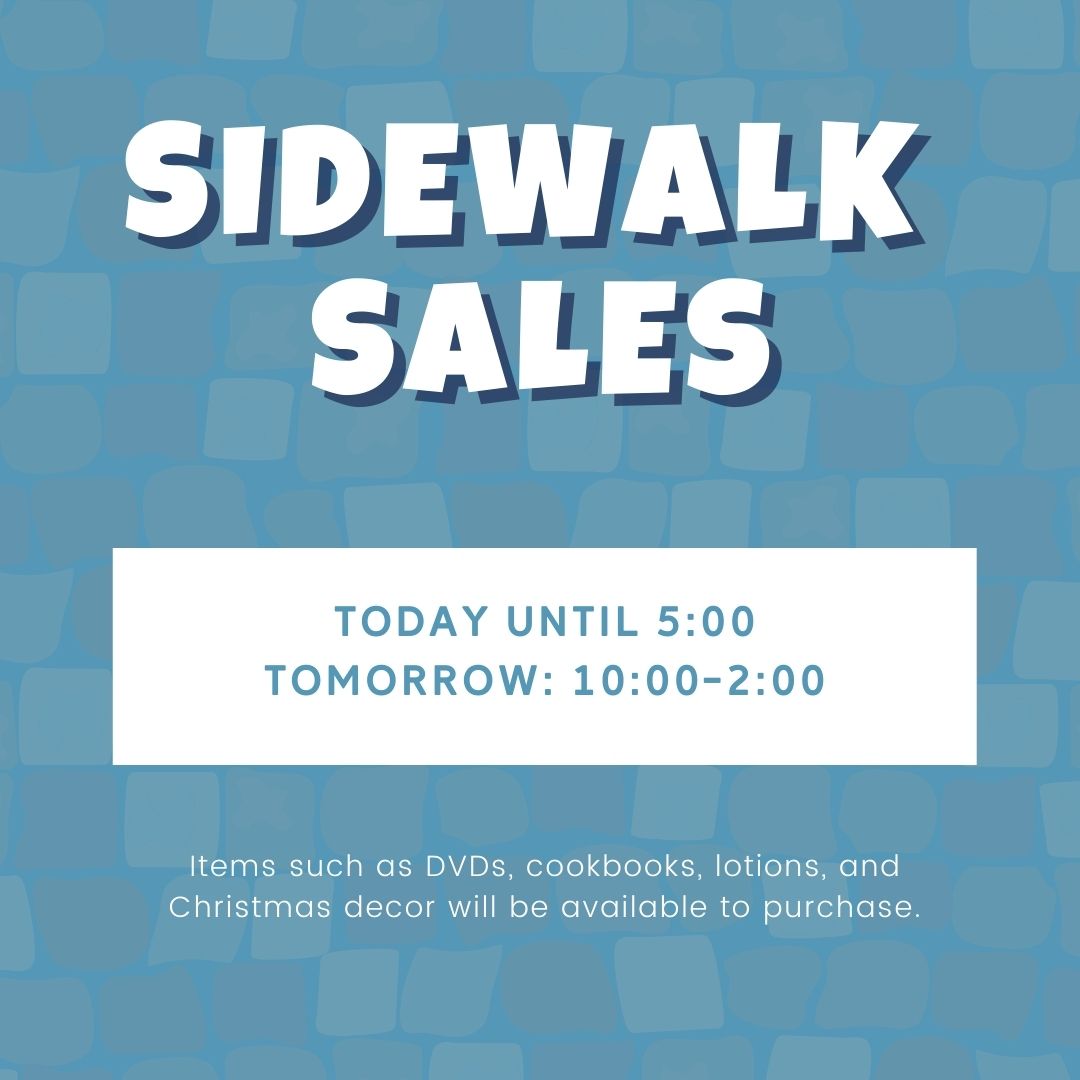 🛍️ TODAY AND TOMORROW ONLY
The Museum is takin' it to the streets for the annual downtown sidewalk sales! Make 36 E Market Street your must-see stop this weekend.

Please note that this sale will operate on the Museum's normal business hours.