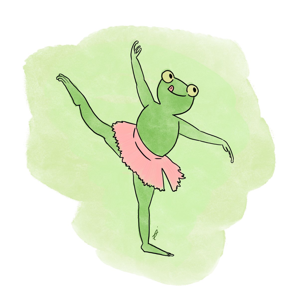 CookieMonsterLT's tweet photo. Frogust day 20: Frog Dance
Prompt by @artofcaro
<3
#frogust #frogust2021 #artofcaro
#עוגיהמציירת https://t.co/Dg6xtE0nGl