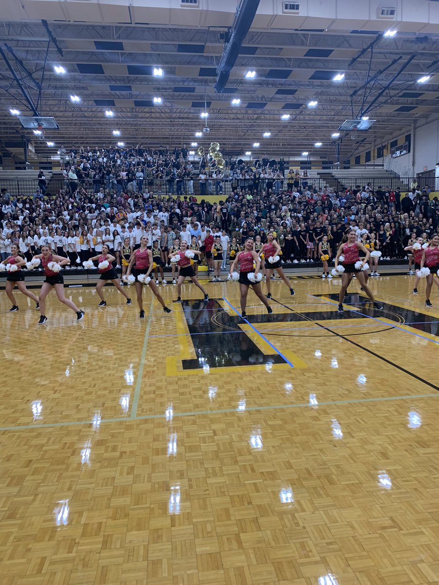 First Pep Rally!! HHS knows how to bring it!