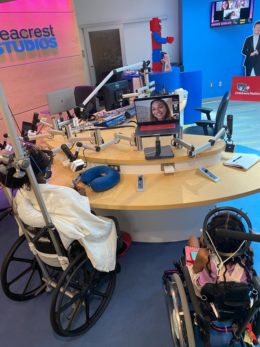 here's a sneak peek into my day talking with friends at Seacrest Studios about Disney Princesses, Tiktok and so much more. thank you all for having me!!