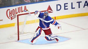 SteveGelbs's tweet photo. In his career, Henrik Lundqvist played in eight Game 7s. He went 6-2 with a 1.11 GAA and .961 save %. There were few better with it all on the line.

Lundqvist took some good Rangers teams and elevated them to near legendary status. 

That status for him was never in doubt. 

👑 https://t.co/RmcBJAspTT