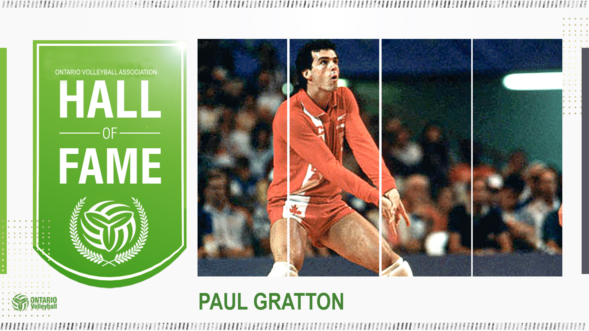 Ontario Volleyball Association on Twitter "HALL OF FAME INDUCTEE Paul