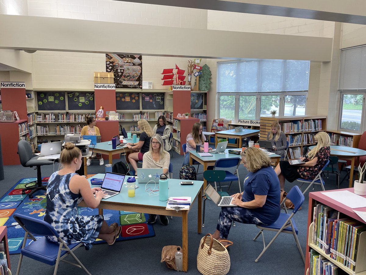 MSS teachers focusing on curriculum  work this Friday afternoon!