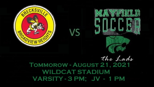 The Lads open the season tomorrow at Wildcat Stadium when they take on @BrecksSoccer1!  Varsity - 1PM; JV - 3 PM. Let's go Cats!!!!