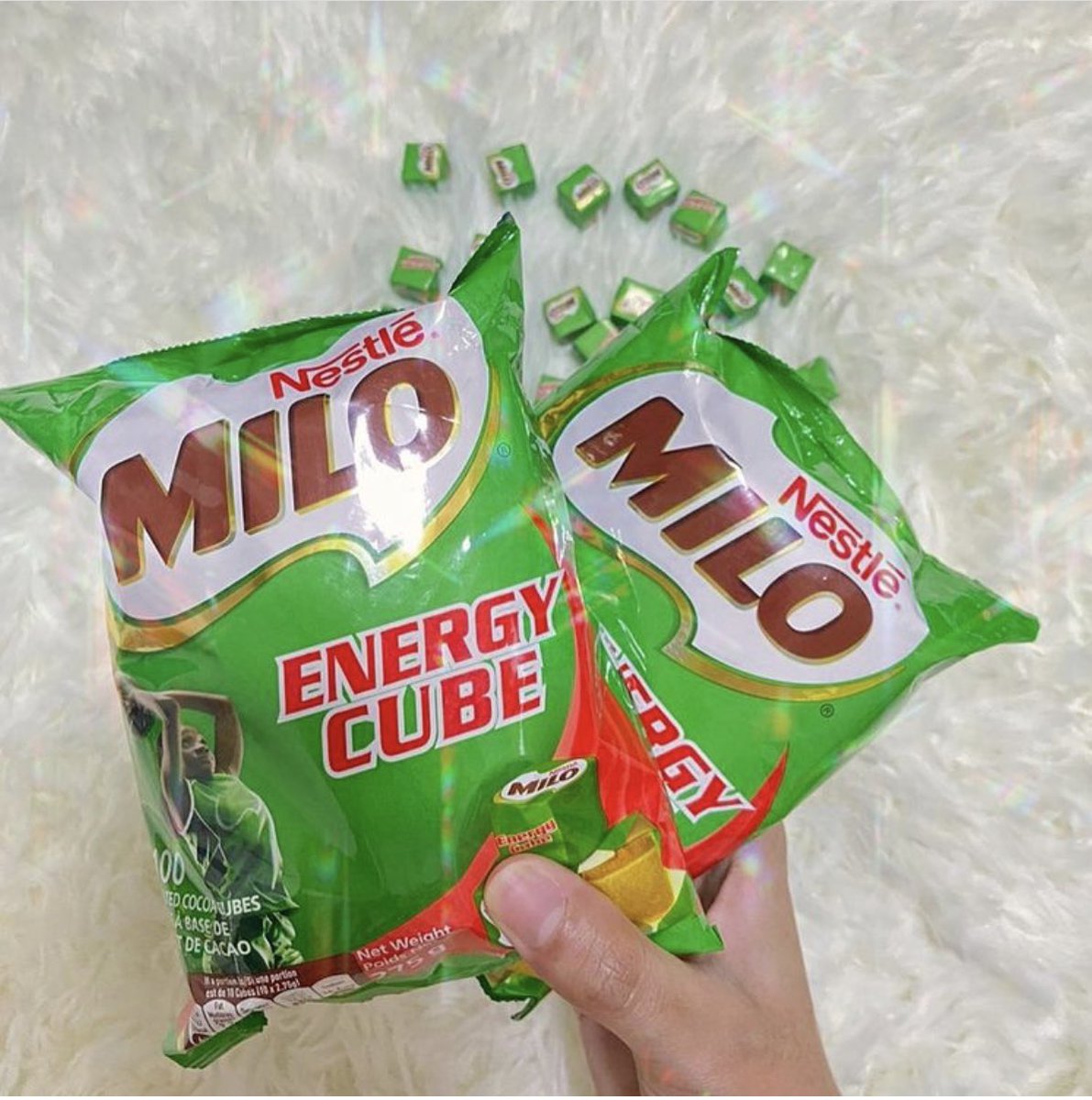 kanomkorea's tweet photo. 🚛Milo Cube พร้อมส่ง ถุงละ 145฿ ขนมในตำนานเคยฮิตมากมาก่อนใครอยากทานสั่งได้เลยนะค้า🥰🥰
😋1 ถุง มี 100 เม็ด น้ำหนักต่อถุง 275กรัม
#ไมโลคิวบ์ #ไมโลก้อน #milocube #milocubes #ขนมนำเข้า #ขนมเกาหลี #ฝากร้านฟรี #ขนม #ขนมพร้อมส่ง #ไมโลอัดก้อน #ขนมอร่อย #พร้อมส่ง https://t.co/fXOa4q1yaj