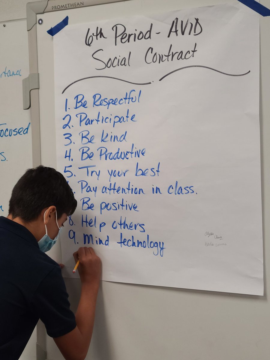 AGonzalez_MHS's tweet image. Social Contracts are complete! #AvidMindset #TeamSISD #WeAreMontwood @lsando04_MMS