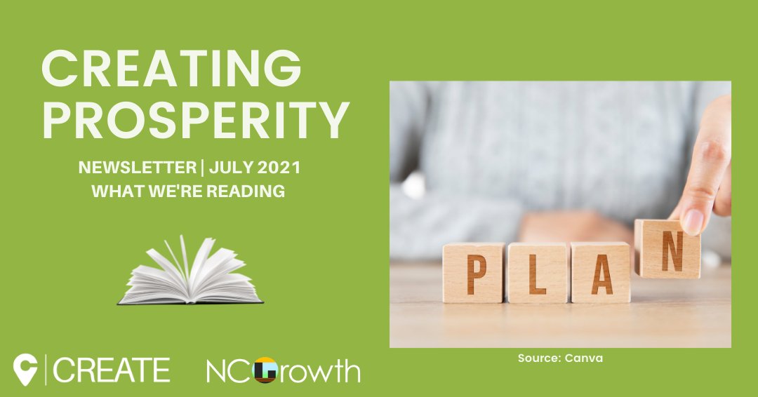 CREATE_UNC's tweet photo. WHAT WE'RE READING:
First in Talent: Strategic Economic Development Plan for the State of North Carolina | NC Commerce at https://t.co/0UzyVum29B .
This article is also featured in #CreatingProsperity Newsletter at https://t.co/9MeLXjQSCg
To subscribe: https://t.co/K0sBrtGABJ https://t.co/GqSekY7Cm4