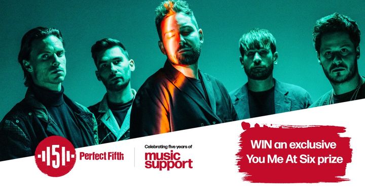 JustGiving's tweet photo. @MusicSupportCharity are giving you the chance to win:

🎟️ Tickets to @youmeatsix UK tour next month
💿 A signed no. 1 #suckapunch album
👕 A band t-shirt

Click here to learn more: https://t.co/WTbbNCiPaa #justgiving #fundraising #YMA6 #Perfect5 https://t.co/2lAfsH65mX